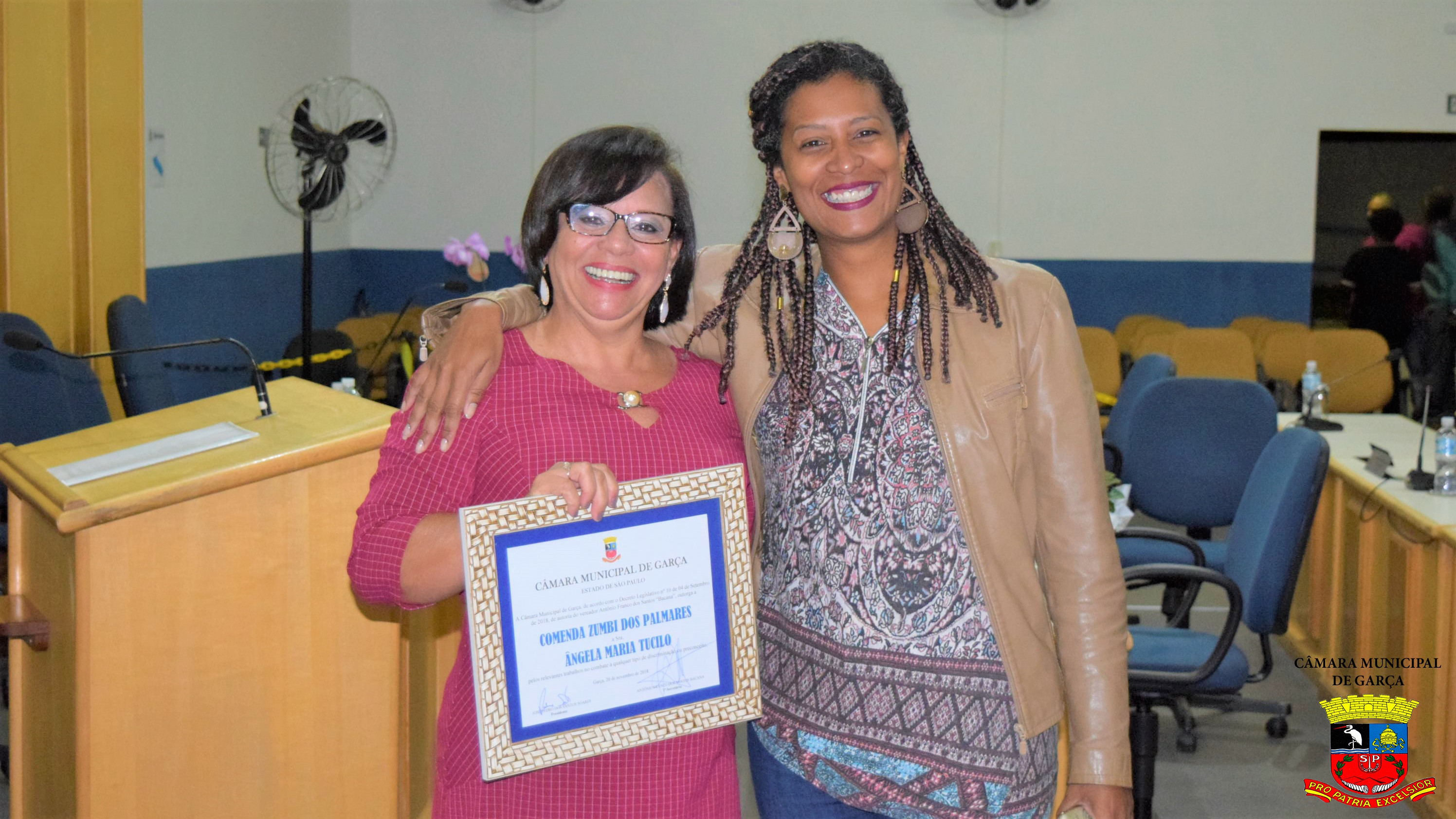 Comenda Municipal do Mérito Zumbi dos Palmares a Sra. Ângela Tucilo (26).jpg
