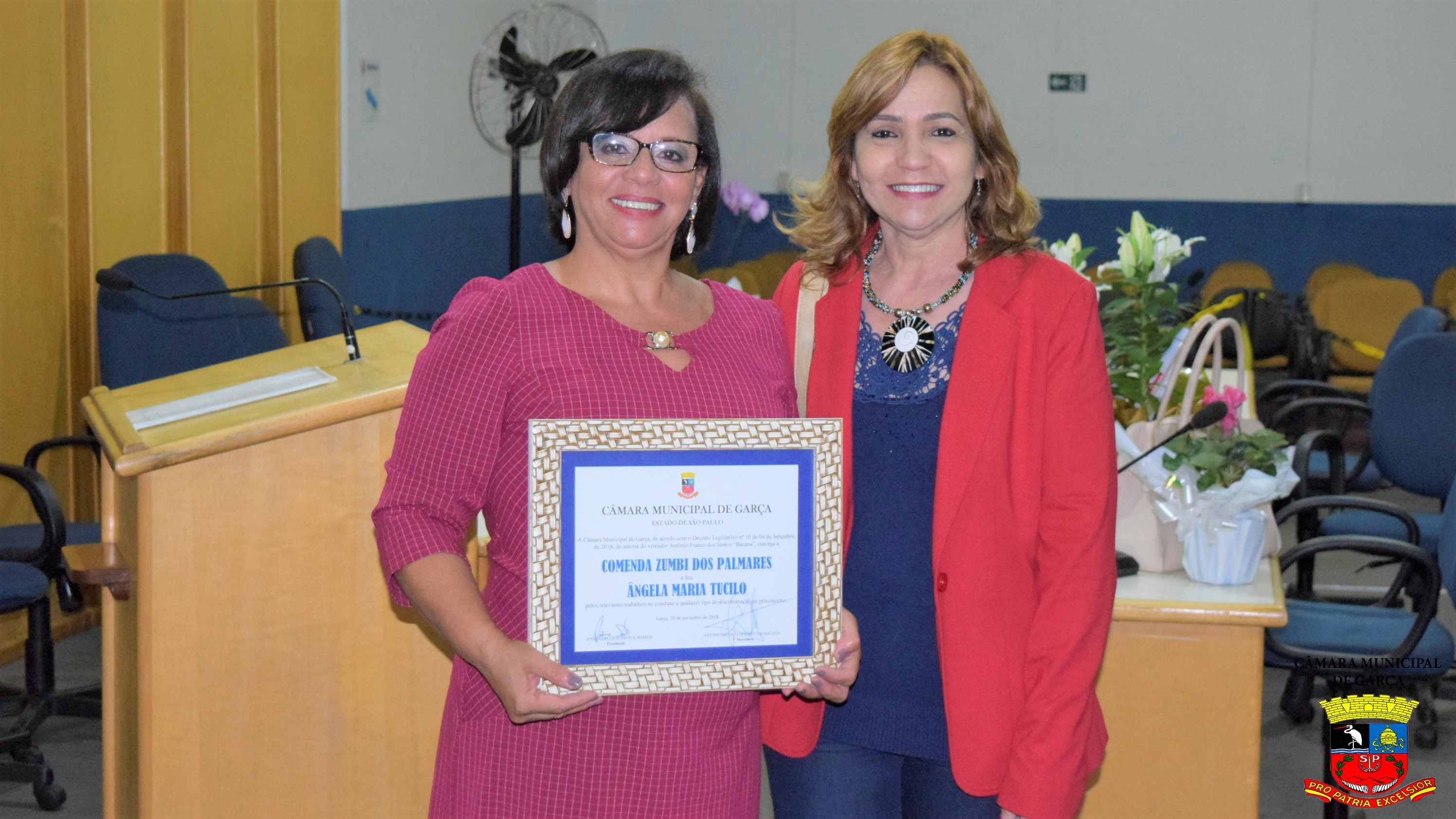 Comenda Municipal do Mérito Zumbi dos Palmares a Sra. Ângela Tucilo (27).jpg