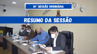 14ª Sessão Ordinária de 2021