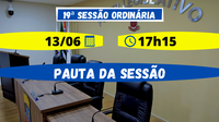 19ª Sessão Ordinária de 2022