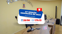 21ª Sessão Ordinária de 2023