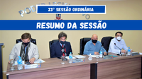 23ª Sessão Ordinária de 2021