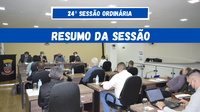 24ª Sessão Ordinária de 2021