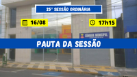 25ª Sessão Ordinária de 2021