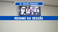 26ª Sessão Ordinária de 2021