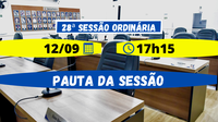 28ª Sessão Ordinária de 2022