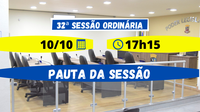 32ª Sessão Ordinária de 2022