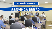 33ª Sessão Ordinária de 2022