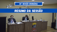 34ª Sessão Ordinária de 2021