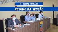 36ª Sessão Ordinária de 2021