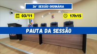 36ª Sessão Ordinária de 2021   