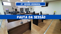 37ª Sessão Ordinária de 2021