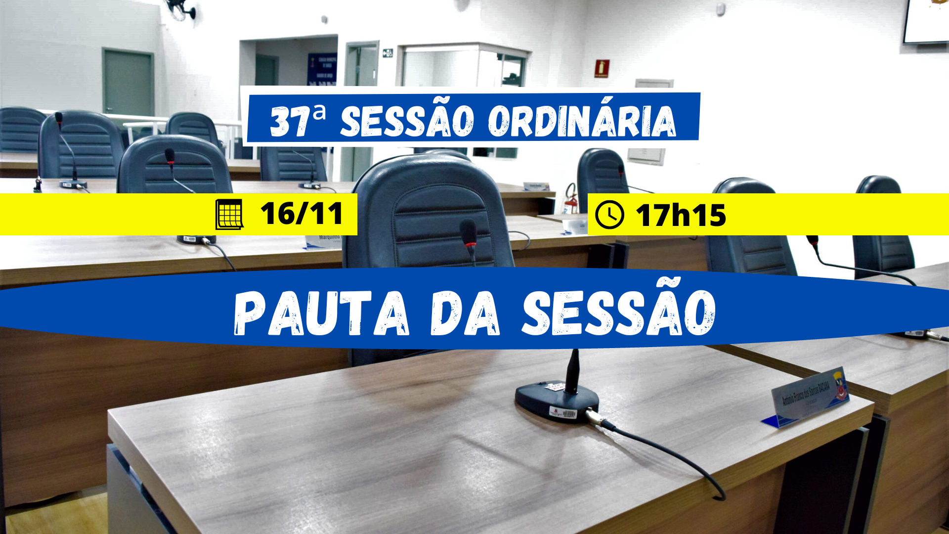 37ª Sessão Ordinária de 2022   