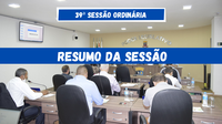 39ª Sessão Ordinária de 2021