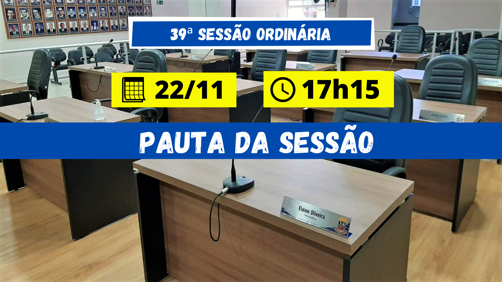 39ª Sessão Ordinária de 2021