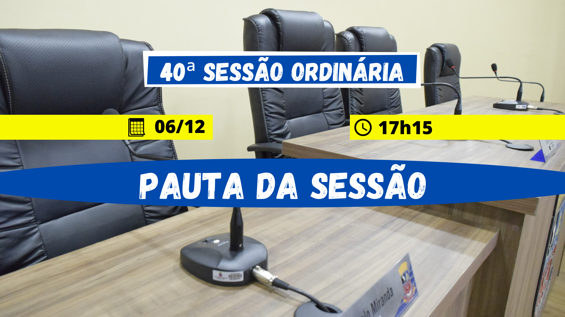 40ª Sessão Ordinária de 2022