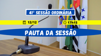 41ª Sessão Ordinária de 2022