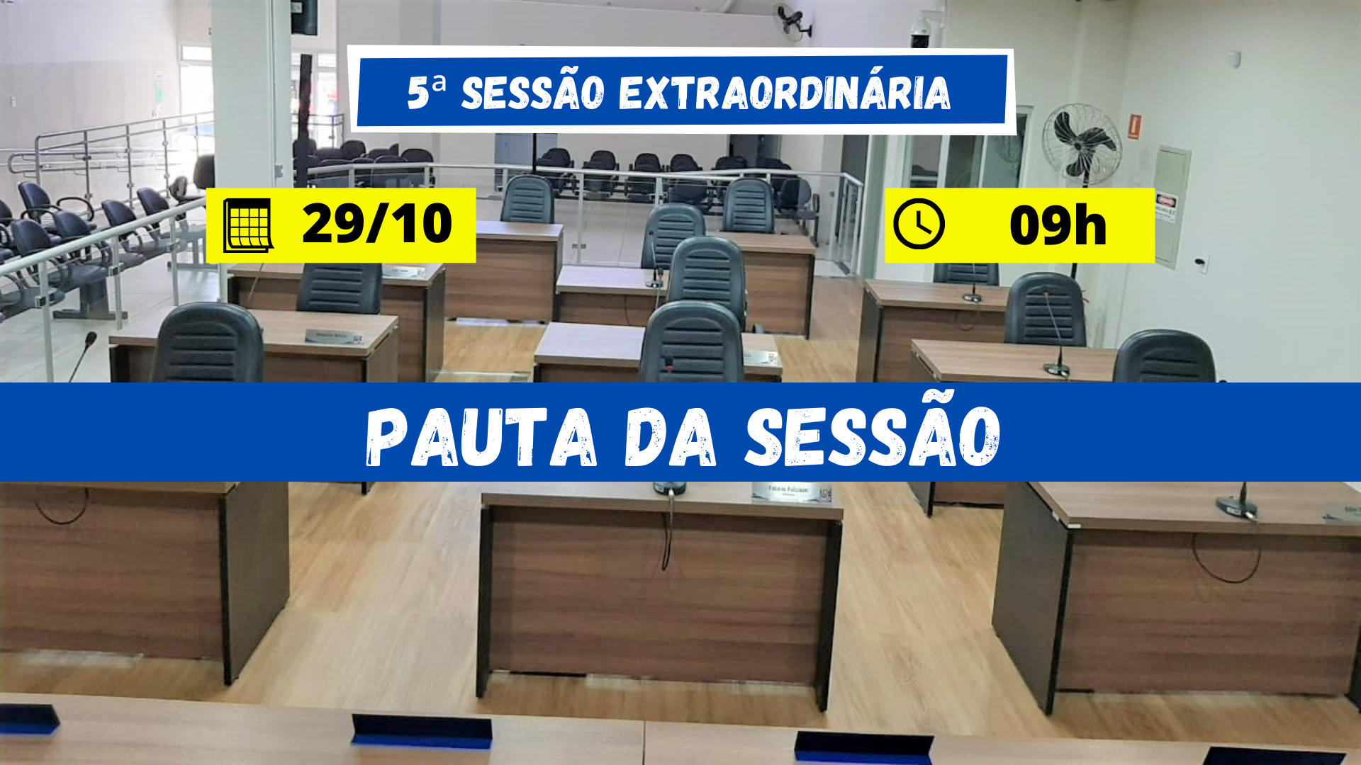 5ª Sessão Extraordinária de 2021