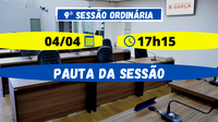 9ª Sessão Ordinária de 2022