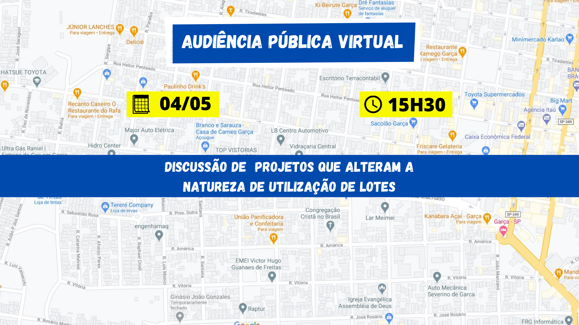 Audiência Pública Virtual