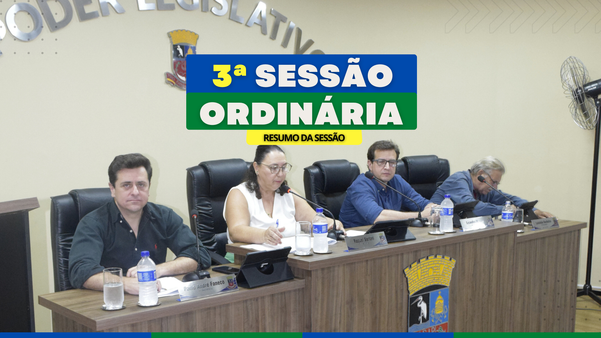 Câmara aprova reajuste na gratificação da Atividade Delegada para reforçar segurança em Garça