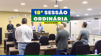 Câmara aprova todos os projetos da pauta na 18ª Sessão Ordinária