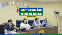Câmara aprova transferência de área à empresa e homenagens a personalidades em Sessão Ordinária realizada no dia 29 de outubro   