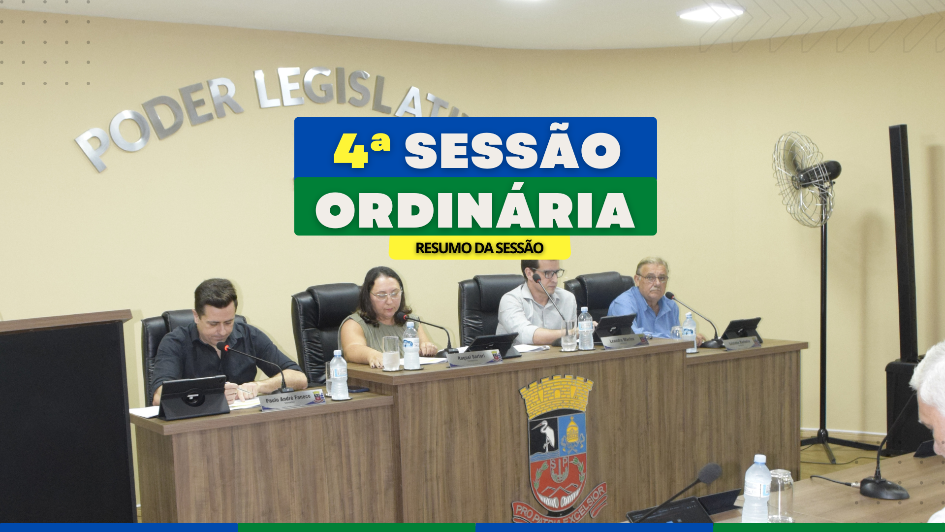 Câmara de Garça aprova três projetos em 4ª Sessão Ordinária realizada no novo horário