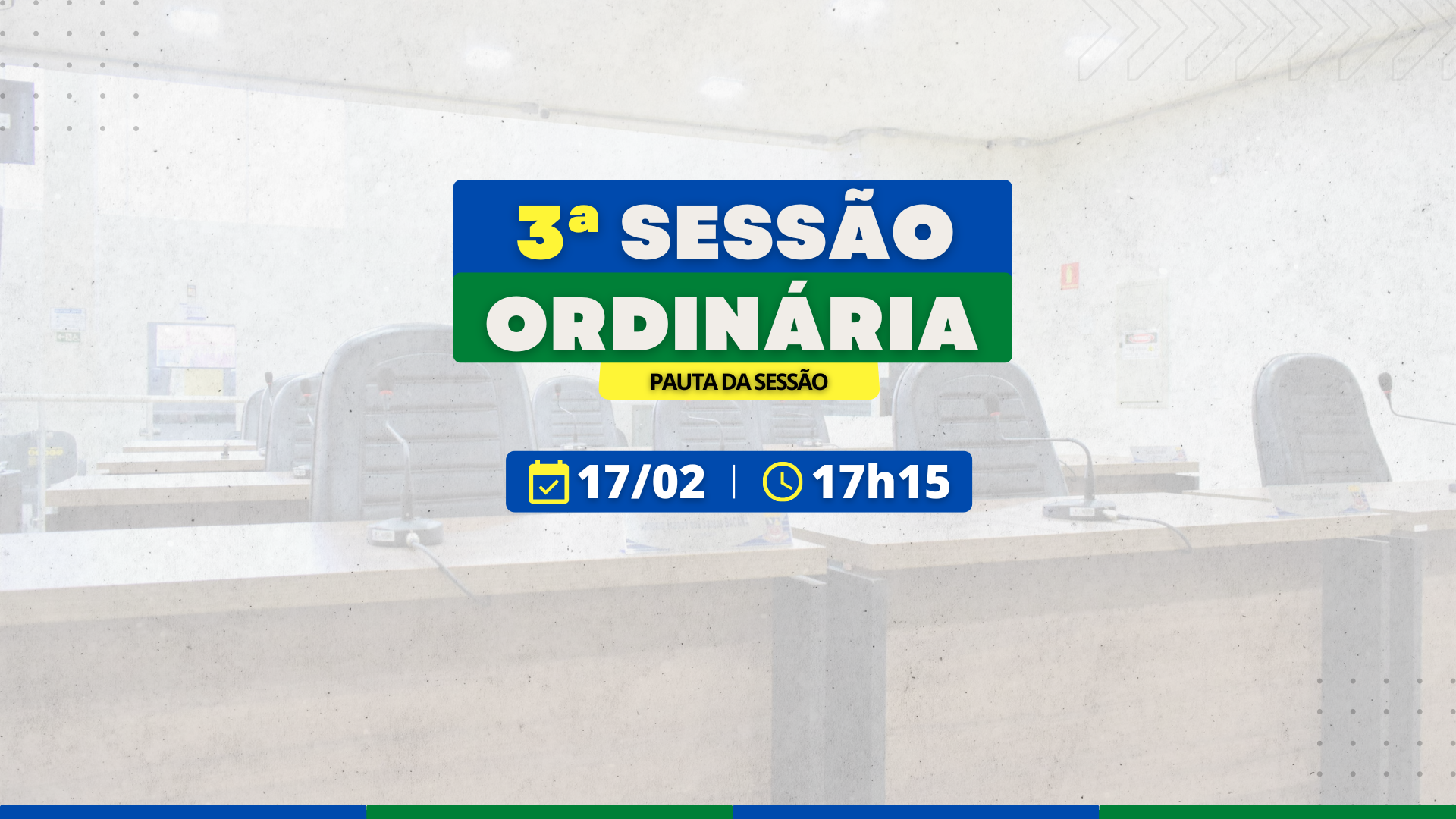 Câmara de Garça realiza 3ª Sessão Ordinária do ano na próxima segunda-feira