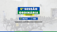 Câmara de Garça realiza 5ª Sessão Ordinária em data excepcional devido ao feriado de Carnaval