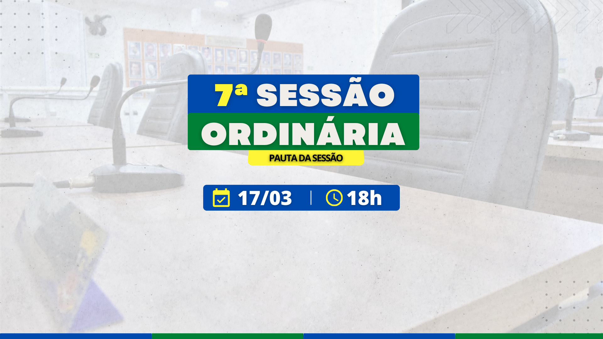 Câmara de Garça realiza 7ª Sessão Ordinária no dia 17/03