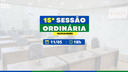 Câmara de Garça vota abertura de crédito para educação e denominação de galeria na 15ª Sessão Ordinária.
