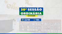 Câmara discute Plano Plurianual, LDO e outros projetos na 30ª Sessão Ordinária de 2025   