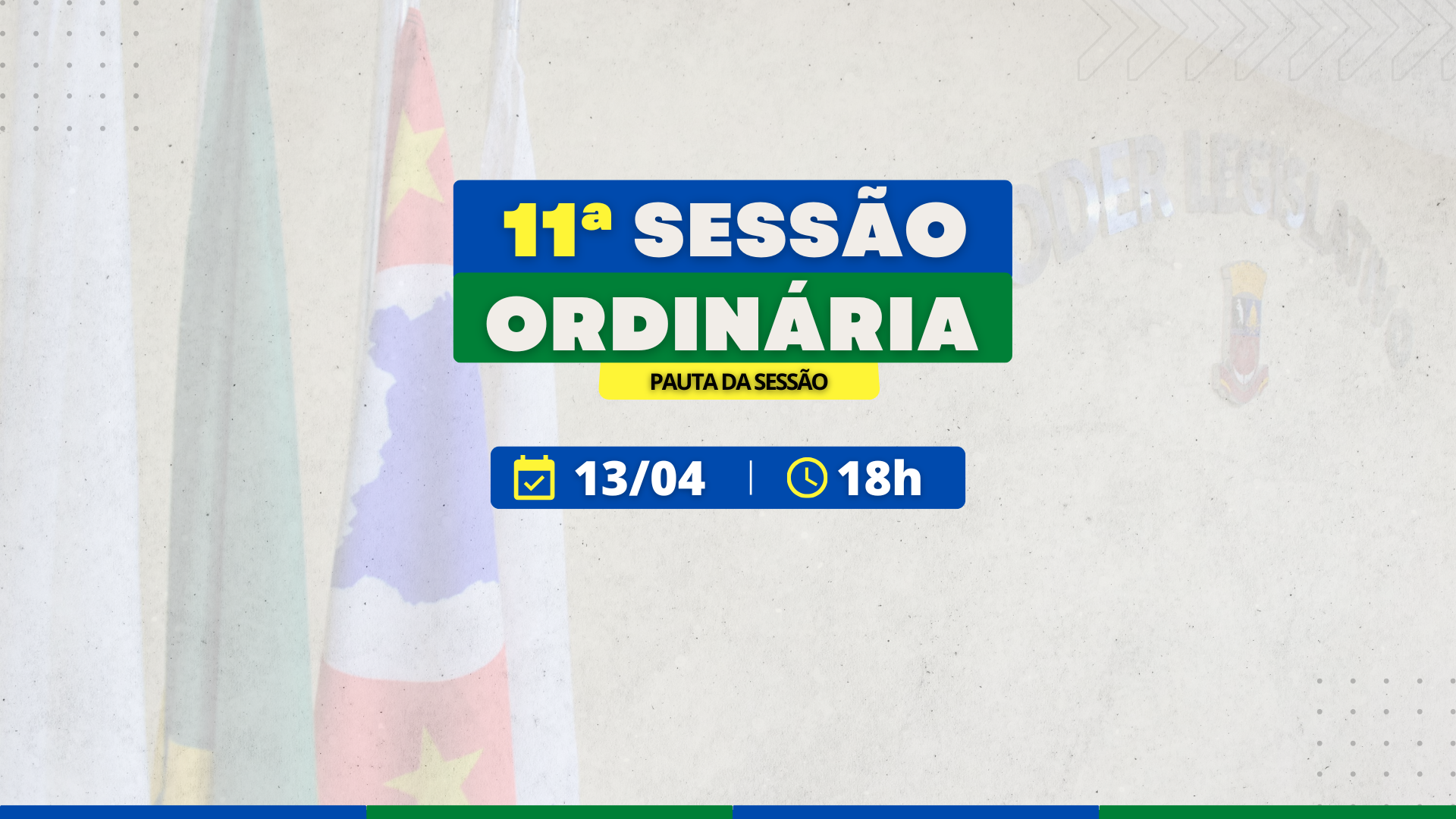 Câmara discutirá proteção infantil e utilidade pública em sessão nesta segunda-feira