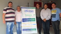 Câmara Municipal de Garça participa de oficina do Senado Federal na cidade de Pompéia (SP)