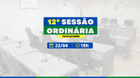 Câmara terá sessão na quarta-feira com pauta voltada ao empreendedorismo e saúde