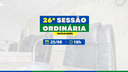 Duas matérias estarão em pauta na Ordem do Dia.
