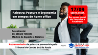 Escola do Legislativo transmite palestra sobre ergonomia