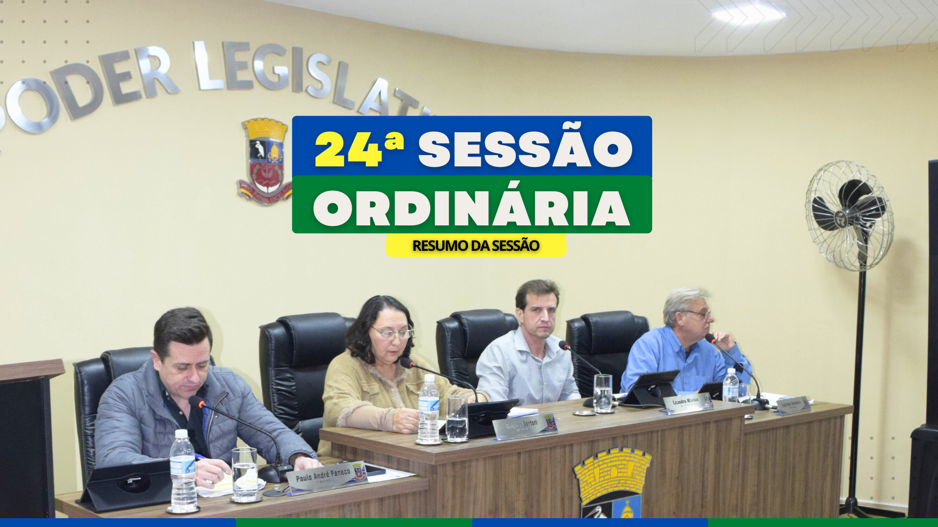 Ordem do Dia contou com apenas um item em pauta.
