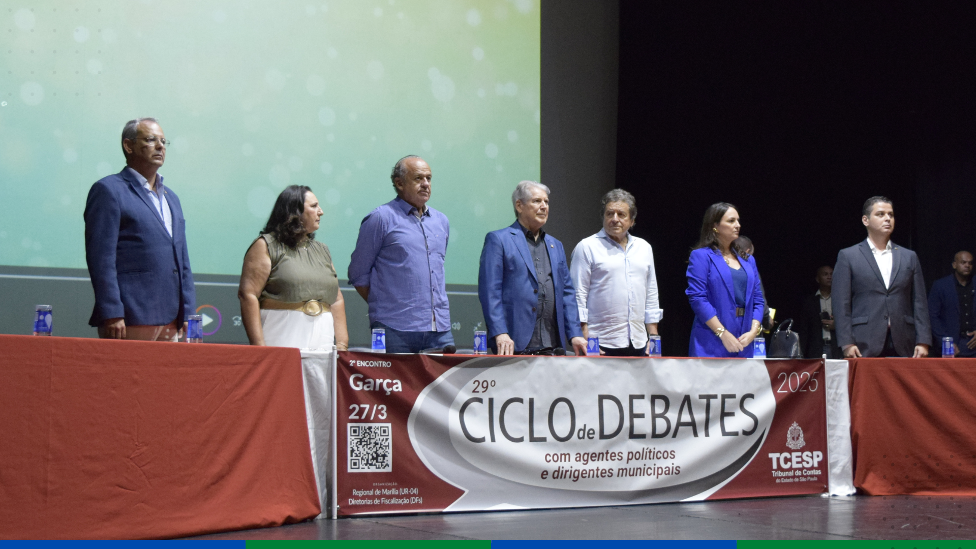 Presidente da Câmara e vereadores de Garça participam de encontro regional do Tribunal de Contas do Estado de São Paulo