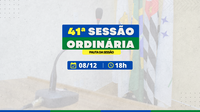 Sessão Ordinária e Extraordinária em Foco: Câmara vota Orçamento Municipal para 2026