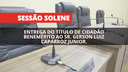 Sessão Solene Sessão Solene