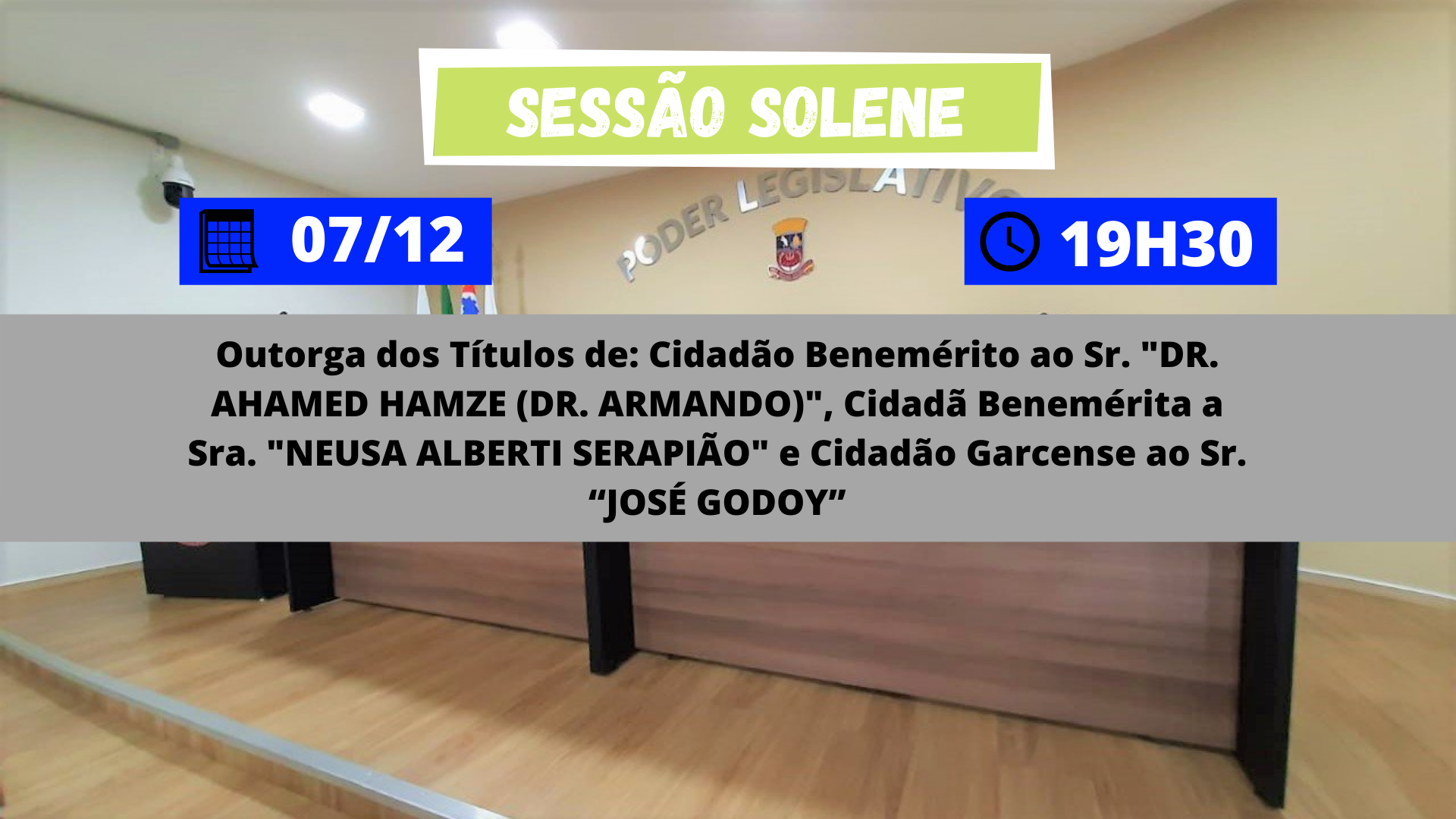 Sessão Solene