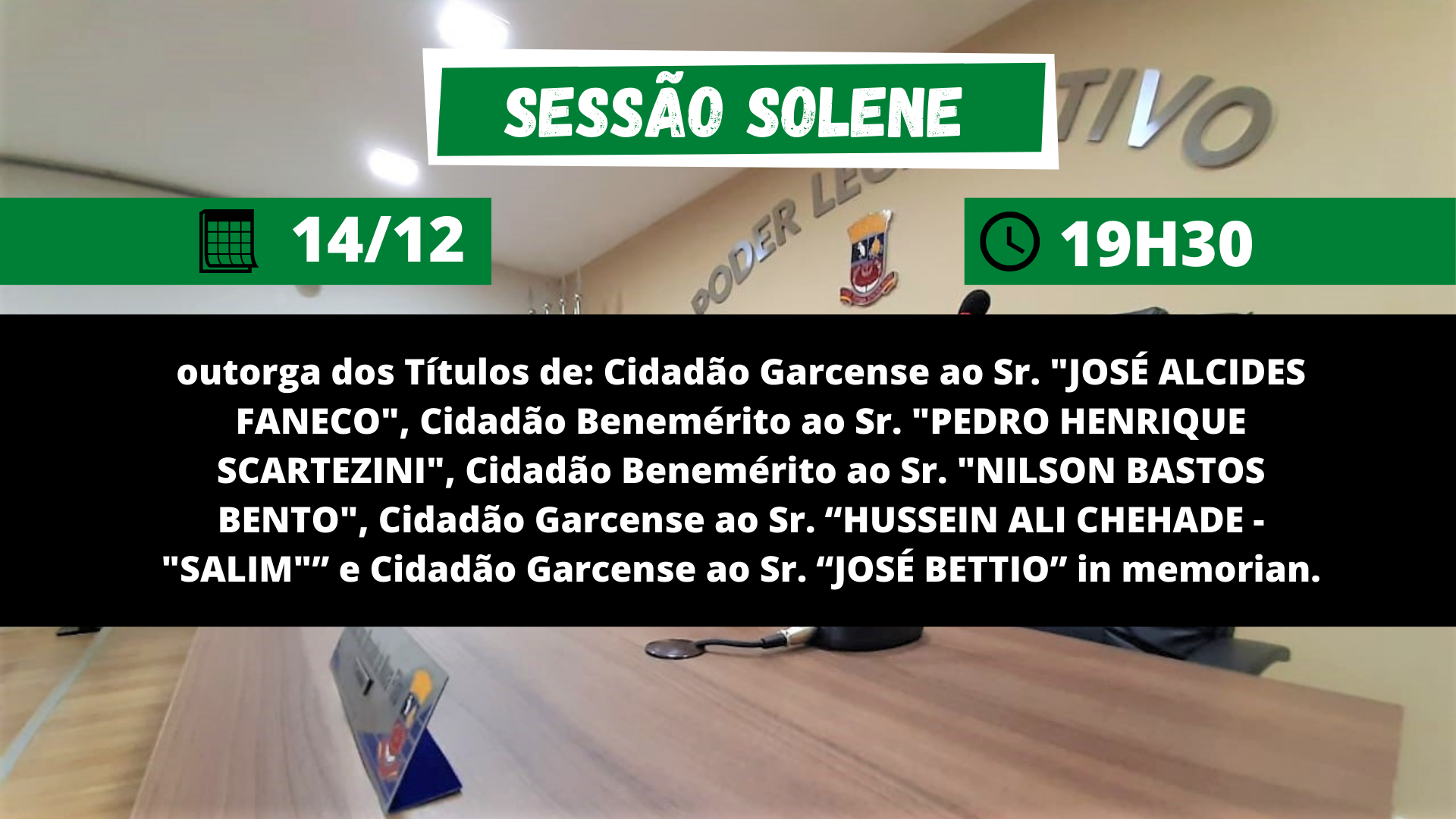 Sessão Solene