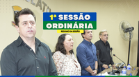 Três matérias estiveram em pauta na Ordem do dia. 
